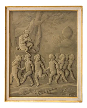 Late-18th Century French Grisaille Painting