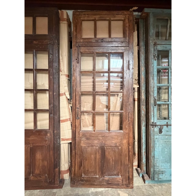 Pantry Door With Transom Top, 8 Feet Tall For Sale - Image 4 of 18