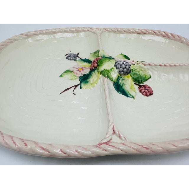 Alabaster Palm Beach Style Platter For Sale - Image 8 of 9