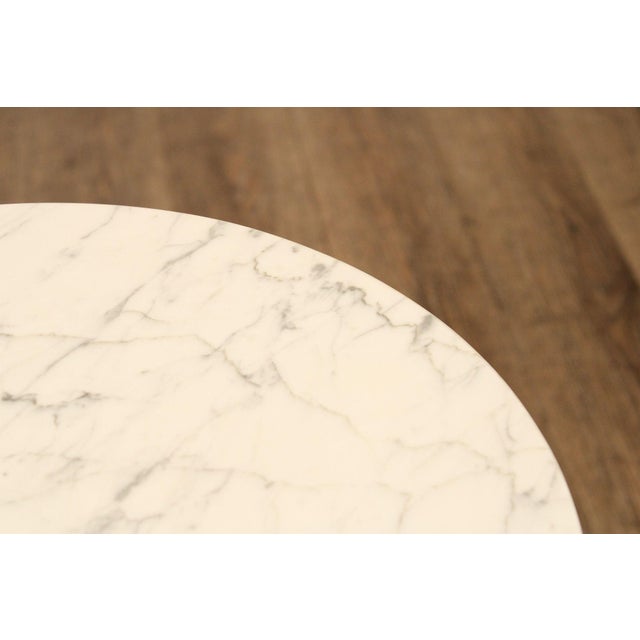 Italian Marble Top Terra Cotta Pedestal For Sale - Image 12 of 12