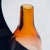 Vintage 1977 Tom & Pia Hand-Blown Amber Art Glass Vase For Sale - Image 10 of 12