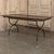 Country French Hand Forged Iron Dining Table With Antique Oak Top For Sale - Image 9 of 18
