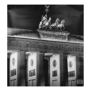 2000 Jurgen Held 'Brandenburg Gate, Berlin' Photography Black & White Germany Offset Lithograph For Sale