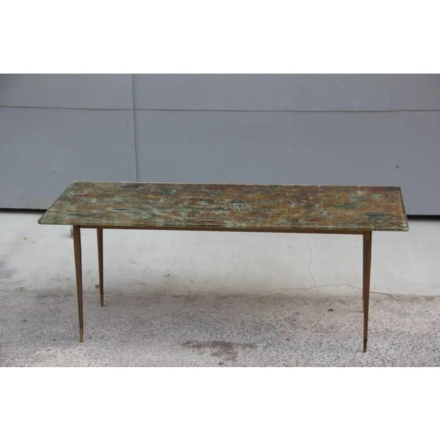 Italian Coffee Table from Cristal Art, 1950s For Sale - Image 13 of 13
