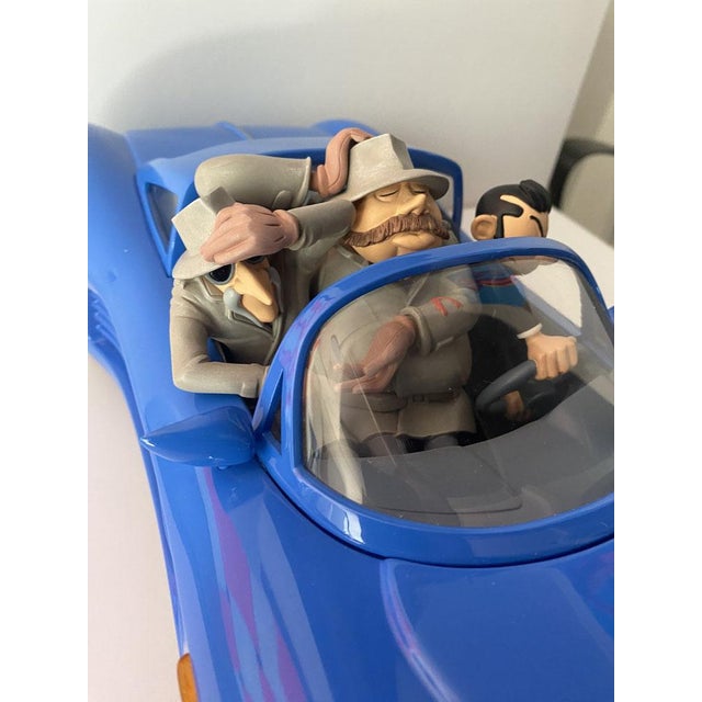 Blue ARS05 Spirou & Fantasio Model Car by Michel Aroutcheff, 2008 For Sale - Image 8 of 17