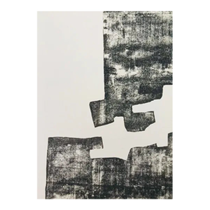 Chillida Lithograph DM02174b Derriere Le Miroir 1968