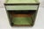 Antique French Renaissance Green Distress Painted Radio Cabinet Bar Cupboard For Sale - Image 9 of 14