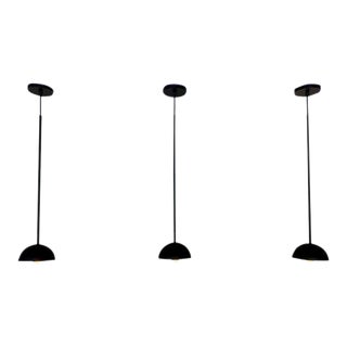 Contemporary Lambert Et Fils Beaubien Simple Shade Pendants - Set of 3 For Sale