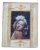 Art Deco Gold Painted Mirrored 4x5 Regancy Picture Frame For Sale