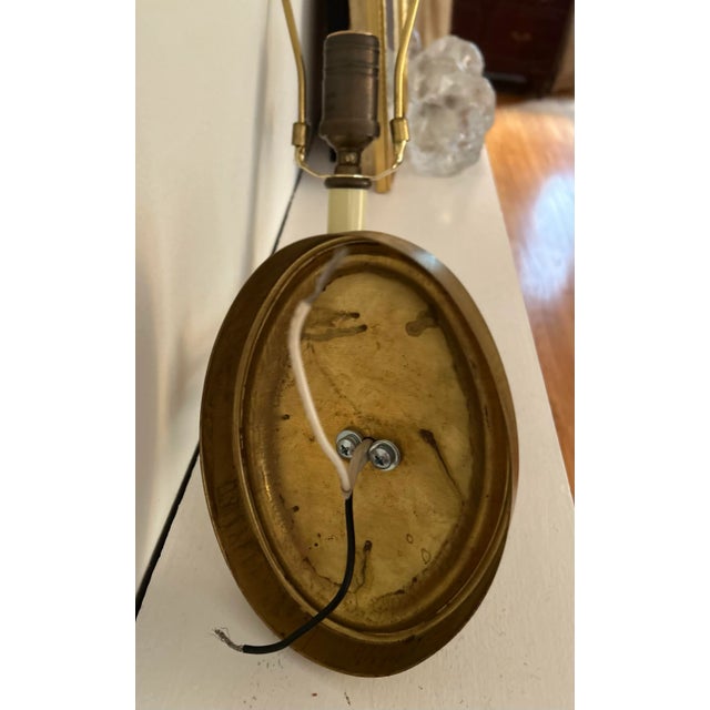 60’s Brass Swing Arm Wall Light For Sale - Image 4 of 6