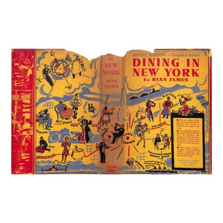 "Dining in New York an Intimate Guide" 1934 James, Rian For Sale