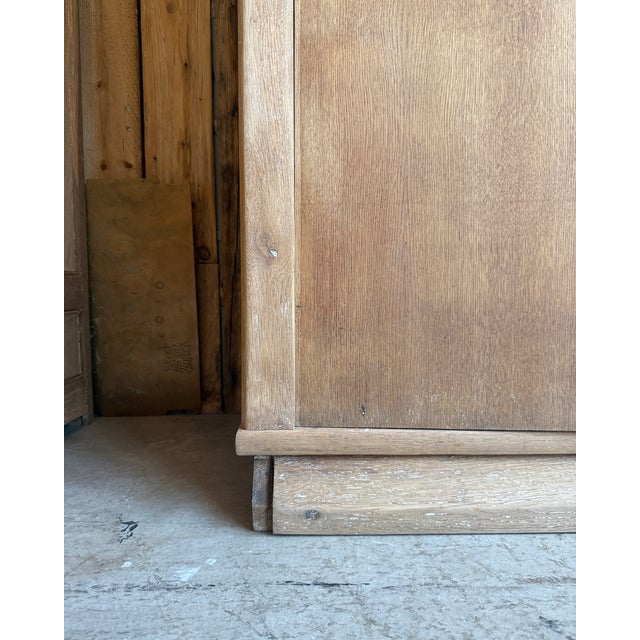 Art Deco Oak Bookcase, 1940s For Sale - Image 15 of 16