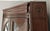 1980s 1980s Harden Solid Cherry Chippendale Block Corner China Cabinet Hutch Display For Sale - Image 5 of 9