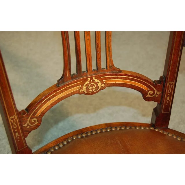 English 19th-Century Armchair For Sale - Image 4 of 11