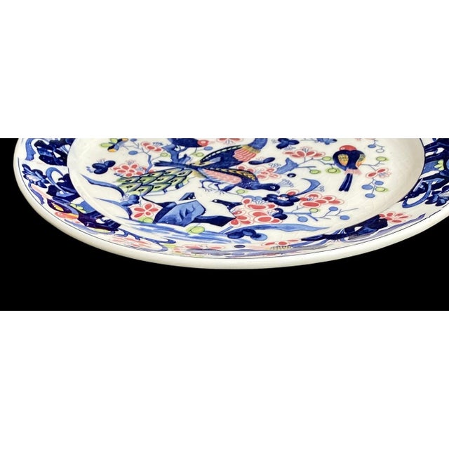 Antique Japanese Imari Style Charger For Sale In New Orleans - Image 6 of 13