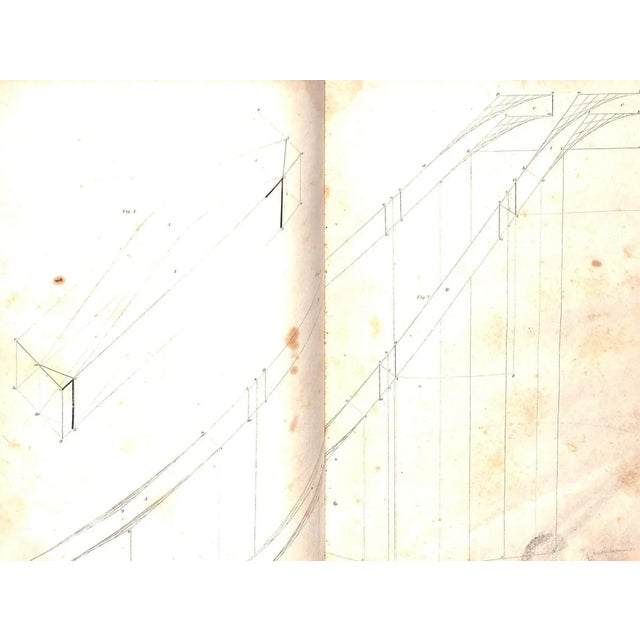 White "The Modern Geometrical Stair-Builder's Guide" 1845 De Graff, Simon [Architect] For Sale - Image 8 of 13