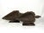 A pair of large, old primitive tribal ceremonial bowls, hand carved from tropical hard wood. Dark brown in colour,...