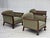 Danish Armchair in Furniture Velour and Teak Wood, 1950s For Sale - Image 14 of 15