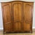 Brown Vintage French Louis XVI Style Wardrobe in Oak For Sale - Image 8 of 8