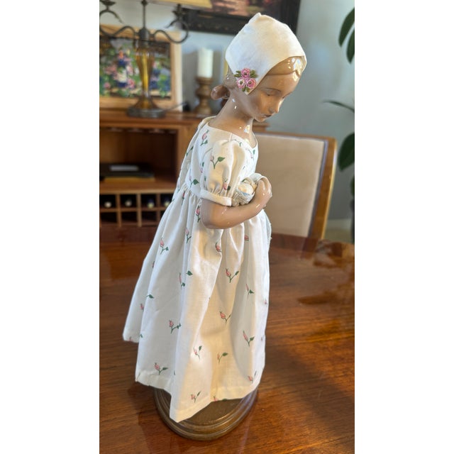 Vintage Bing & Grondahl Mary Doll and Baby Porcelain Figurine 1983 Denmark For Sale - Image 11 of 17