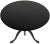 Noir NOIR Calder Side Table in Black Metal For Sale - Image 4 of 8
