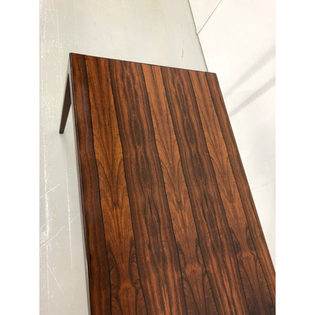 Wood Mid-Century Danish Extendable Rosewood Coffee Table For Sale - Image 7 of 12