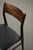 Mid-Century Scandinavian Modern Dining Chairs in Beech and Rosewood, 1960s, Set of 4 For Sale - Image 17 of 18