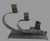 Early 20th Century Arts & Crafts Hand-Hammered Brass Three-Light Candelabras – Pair For Sale - Image 10 of 12