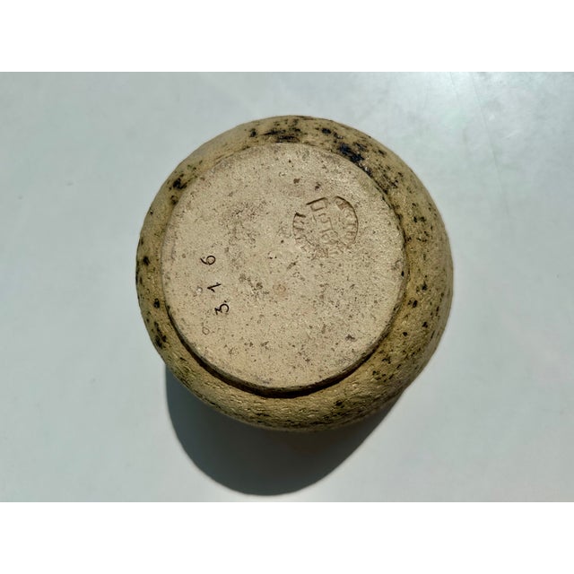 Mid-Century Brutalist Studio Ceramic Planter from the Birch Bark Series Berkenbast by Pieter Groeneveldt, Netherlands, 1960s For Sale - Image 11 of 15