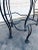 Iron Loop Throne Barstools For Sale - Image 11 of 12