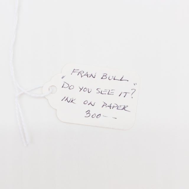 Black Do You See It? - Fran Bull, C. 1987 For Sale - Image 8 of 10