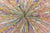 1960s Vintage Murano Fratelli Toso Latticino Ribbons Large Glass Bowl, Italy, 1960's For Sale - Image 5 of 11