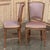Rose Set of 6 Antique French Louis XVI Dining Chairs For Sale - Image 8 of 12