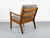 Danish Teak and Wool Senator Lounge Chair by Ole Wanscher for P. Jeppesen, 1980s For Sale - Image 6 of 18