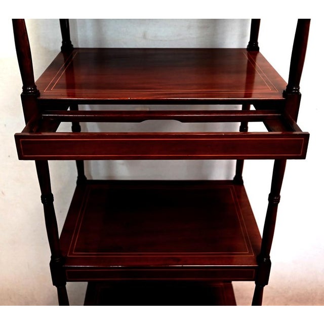 Late 19th Century Solid Mahogany Shelf, England For Sale - Image 15 of 18