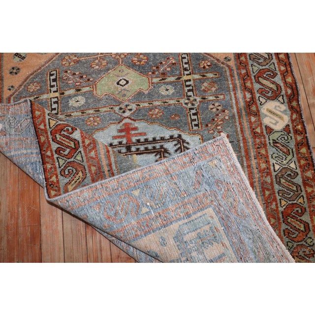 Early 20th Century Persian Malayer Rug - 3'8" x 4'10" For Sale - Image 9 of 9