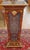 Italian Louis XV Style Inlaid Glass Door Pedestal Cabinet Dimensions : 44.5" Tall X 18.5" Wide X 11.5" Deep This pedestal...