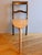 A rare and striking piece, this hybrid chair, a cross between a chair and a small table, blends postmodern and Louis-...