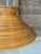 Vintage Italian Pencil-Reed Rattan and Bamboo "Witch Hat" Pendant Light For Sale - Image 4 of 12