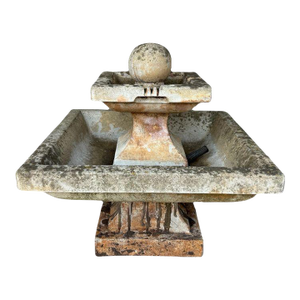 Early 21st Century Equinox Fountain Cast Stone Fountain
