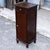 Single High and Narrow Fir Wooden Bedside Table, 1900s For Sale - Image 17 of 18