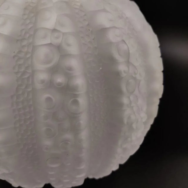 Large Frosted Glass Lalique Globe Vase by René Lalique, 1920-30s For Sale - Image 3 of 4