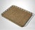 Brown Christian Dior Style Lucite and Vienna Straw Italian Tray For Sale - Image 8 of 18