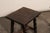 1800s Italian Trestle Leg Wood Side Tables - A Pair For Sale - Image 9 of 11