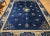 Antique Chinese Art Deco Rug, Hand-Knotted Wool Pile, Floral Motifs, 1900s For Sale - Image 13 of 13