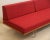 Late 20th Century Mid Century Modern Style Classic Daybed With Red Upholestry For Sale - Image 5 of 12