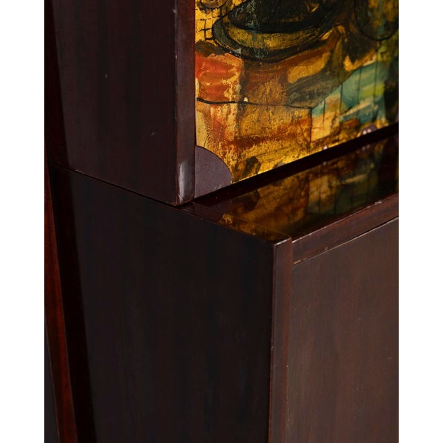 Vintage Wooden Highboard by Umberto Mascagni, 1950s For Sale - Image 16 of 18
