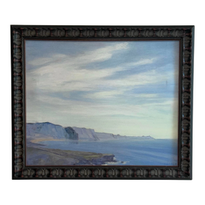 Original Signed Coastal Landscape Oil Painting