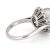 Metal Late 20th Century Van Cleef & Arpels South Sea Pearl Ring 1.20 Carat Diamond Platinum Halo S.O size 5.5 For Sale - Image 7 of 7