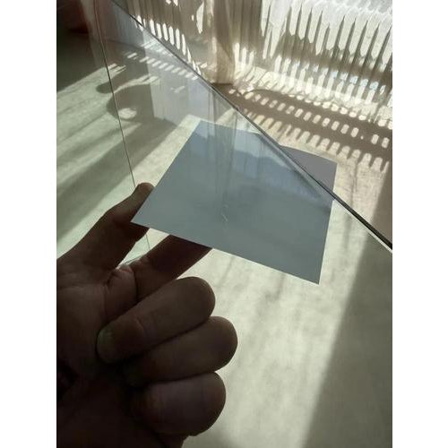 Italian Glass Side Table, 1980s For Sale - Image 9 of 11